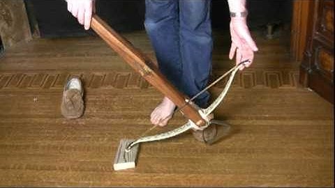 How to string a crossbow