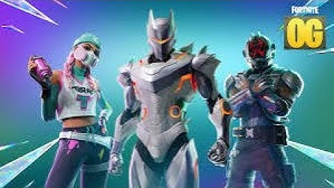 First win of OG Fortnite season 4