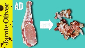 How To Make Bacon Bits | 1 Minute Tips | Jamie Oliver