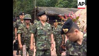 Thailand - General Thanajaro inspects troops