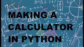 How to make a calculator in python . Easy and Fast