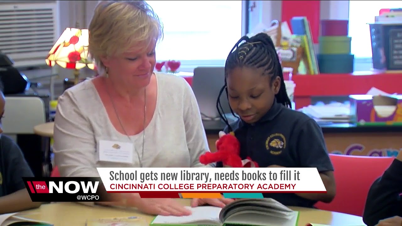 School Gets New Library Needs Books Youtube