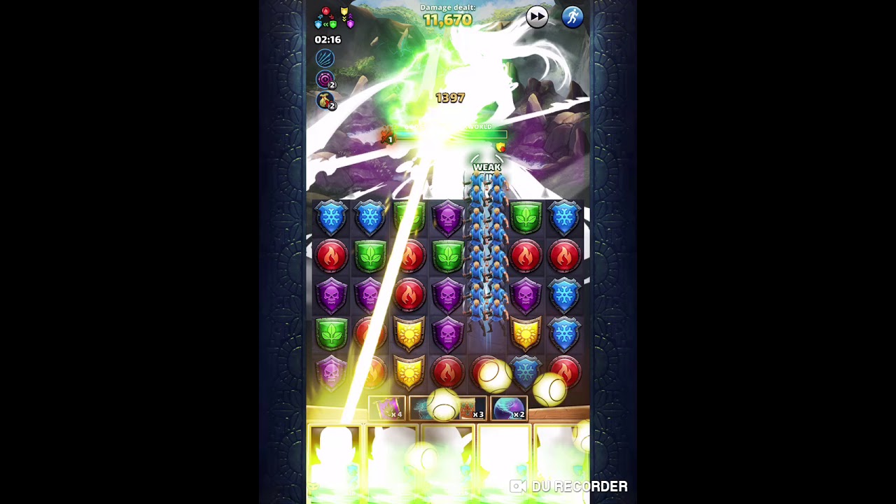 Empires & Puzzles - Mythical Titan - Purple - January, 2021 - First three hits and best hits. 🥷