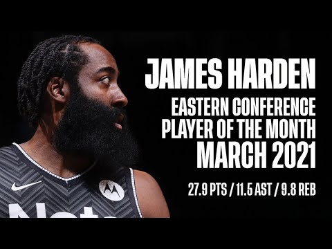 James Harden March 2021 Eastern Conference Player of the Month Highlights