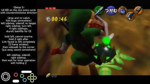 Initial Setup for DC to Deku Boss Room Timer Wrong Warp (JP, Normal Health)