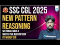 SSC CGL 2025 Reasoning Mock Test - Set 3 | Master the New Pattern | By Marut Sir