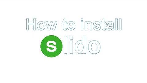 How to install Slido for Google Slides