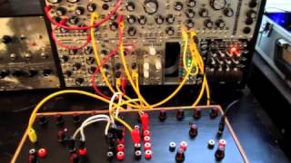 Sonic Architecture Lab V1 modulated by eurorack modular synthesizer