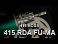 415 RDA Fu-Ma by Four One Five Mods MTL dripper