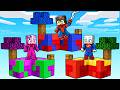 INTRAPPOLATI sulle ISOLE di SUPEREROI in Minecraft