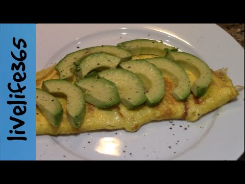 How to...Make a Killer Avocado & Cheese Omelette