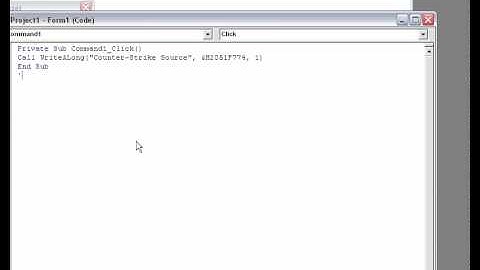 [VB6] [TUT] How To Make A css sv_cheats 1 Bypasser