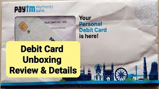 paytm payment bank debit card unboxing | paytm atm card unboxing | paytm debit card unboxing 2021