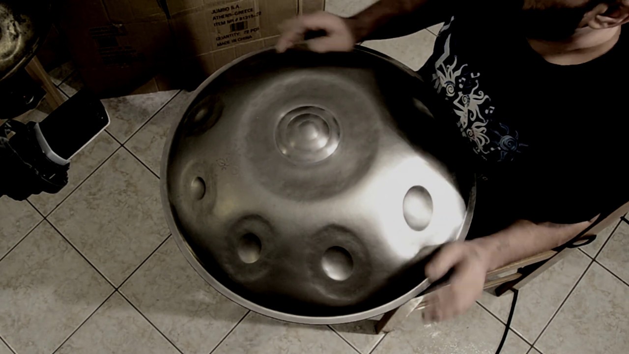 TIFLIS handpan softtone Pygmy F2/( C C# Eb) F G Ab C Eb F G Ab (  C  )