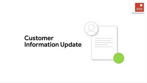 How to Update your Account Details Online