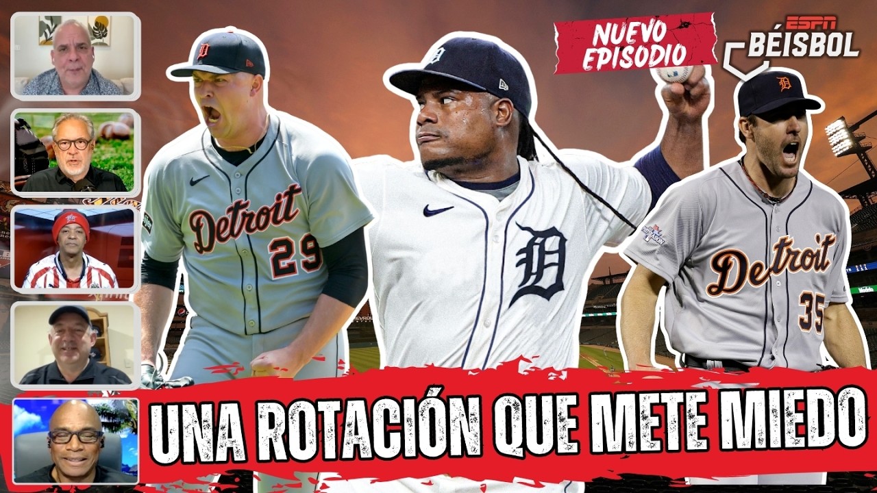 TIGERS VAN POR TODO con SKUBAL, FRAMBER VALDEZ y VERLANDER en la ROTACIÓN para 2026 | ESPN Beisbol