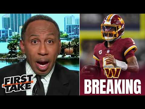 FIRST TAKE | "JAYDEN DANIELS RETURNS!" - Stephen A. breaks down Commanders-Giants Week 5