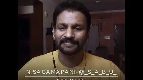 NI SA GA MA PA NI | Sajith Nambiar