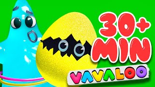 Surprise Egg Puzzle + MORE Vavaloo Kids Songs