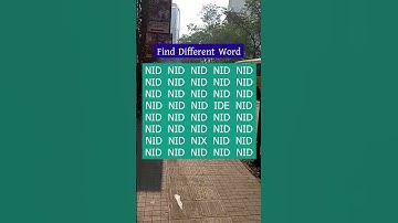 5 Seconds For You To Spot . Try Your Skills  #brainteaser #search #find #puzzle