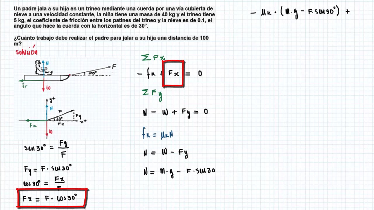 Como resolver un problema de Dinámica con velocidad constante video phone lyrics