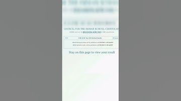 ICSE & ISC Rechecking Results 2025 | Date Announced!!! #cisce #isc #icse