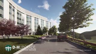 Driving Up to ﻿Dartmouth-Hitchcock Medical Center’s Patient Pavilion