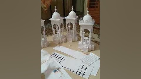 2020 Nisan ayında yapımına başladığım İzmir Saat Kulesi Maketi...