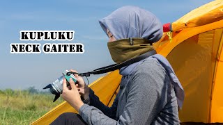 Kupluku Masker Sepeda - Kain Tebal Dua Lapis