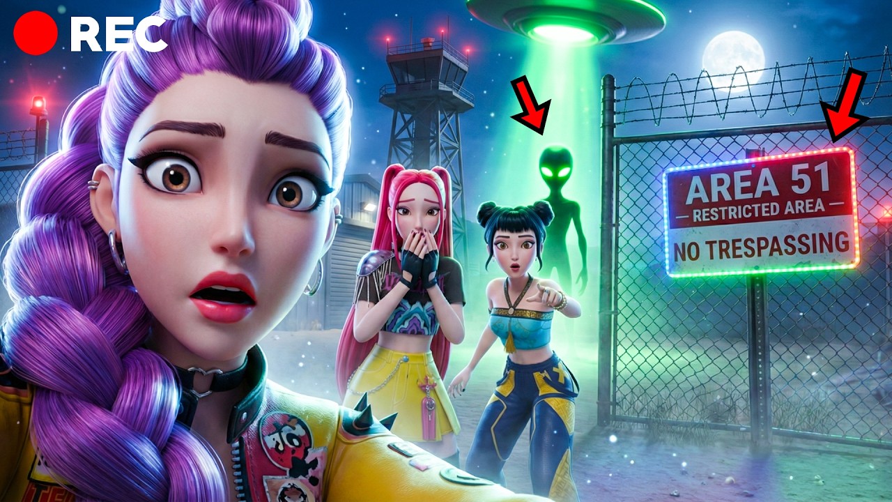 RUMI Explored AREA 51 😱 KPop Demon Hunters