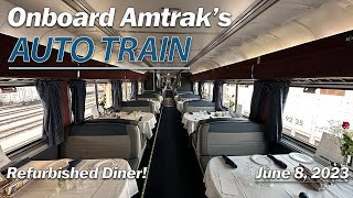 Onboard Amtrak's Auto Train: A Walkthrough From Rear to Front - 06/08/23