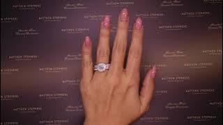 #69628 |T1.02ct/C0.52ct| Princess Cut RB Double Halo #69379 |T1.02ct/C0.67ct| 3 Stone Oval RB Halo