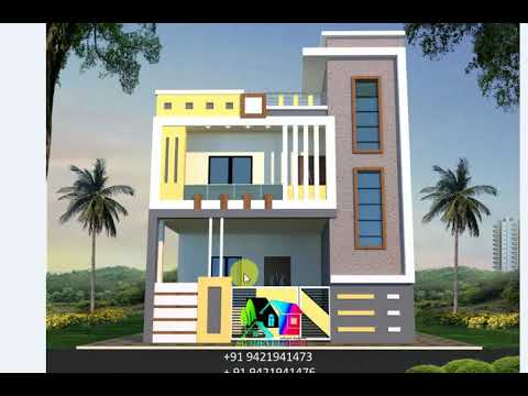 indian style new 3d house design for 2 story latest... - YouTube
