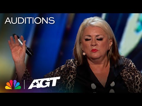 Mandy Muden: The hilarious magician who will make you BELIEVE in magic! | Auditions | AGT 2023