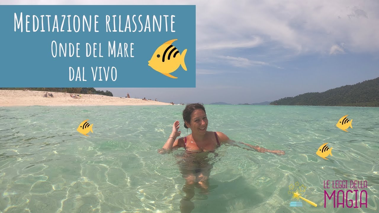 Meditazione rilassante. Onde del mare (dal vivo) - YouTube
