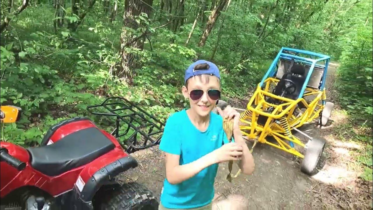 Детский квадрик и Багги) - YouTube