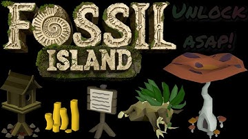 Unlocking fossil island osrs