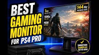 Best Gaming Monitor for PS4 Pro 2026 - Top 5 Gaming Monitors Review