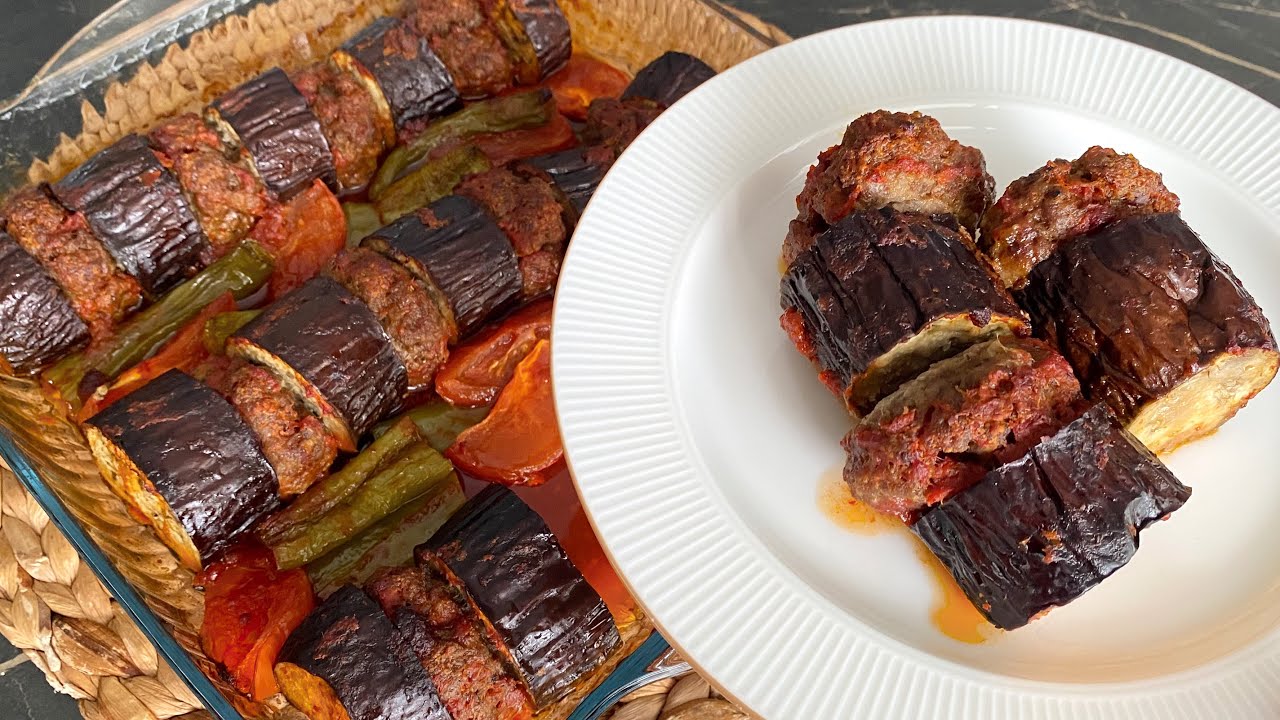 FIRINDA PATLICAN KEBABI TARİFİ – EN KOLAY EN LEZZETLİ PATLICAN YEMEĞİ – yemek tarifleri