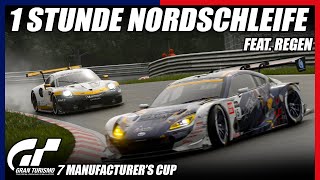 1 Stunde Nordschleife im Manufacturers Cup (+Regen) 😎 | Gran Turismo 7 Multiplayer #22