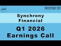 Synchrony Financial Q1 2026 Earnings Call | Purchase Volume Hits $48B Despite Rising Net Charge-Offs