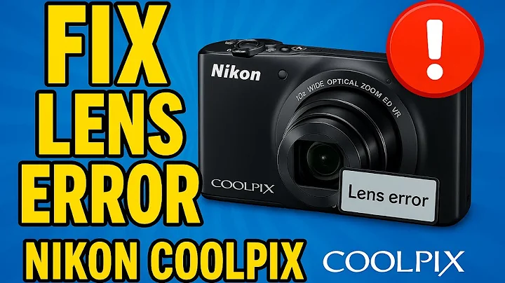 How To Fix a Lens Error On a Nikon COOLPIX