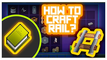 AdventureCraft #GameTutorials - How to Craft Items? (Rail)