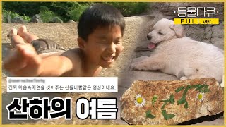 [풀버전] 전기도 들어오지 않는 오지 마을에는 산하와 노부부, 강아지들만 살고 있다 | 산하의 여름 | KBS 인간극장 2012 방송