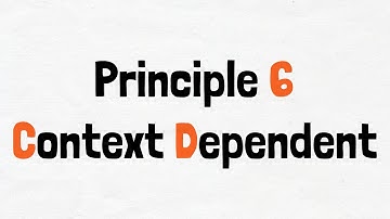 Testing is context dependent