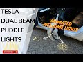 Tesla Door Lights Animated Logo