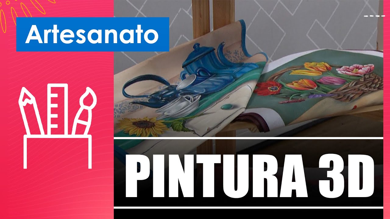 Make modern paintings with artisan Verônica Silva – 10/03/25 - YouTube