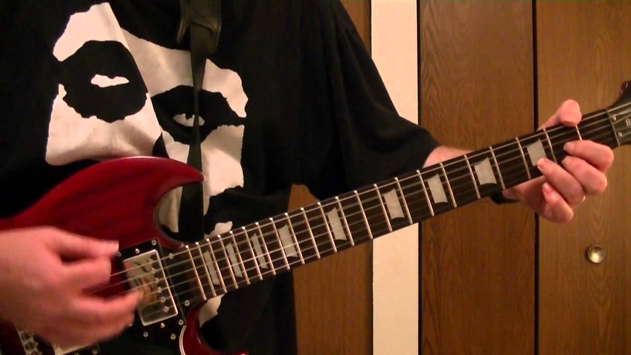 Warrant "Heaven" Rhythm guitar cover.