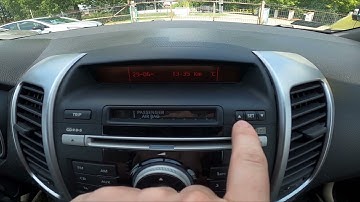 How to Change System Time on Dashboard in Kia Venga ( 2009 - 2019 ) - Change Date and Time