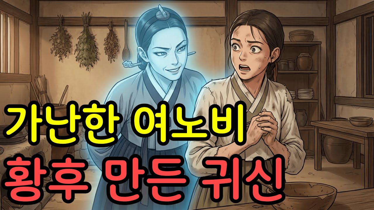 혼령이 가난하고 비천한 여노비를 황후로 만들어 버렸다 | 민담/야담/신화/전설